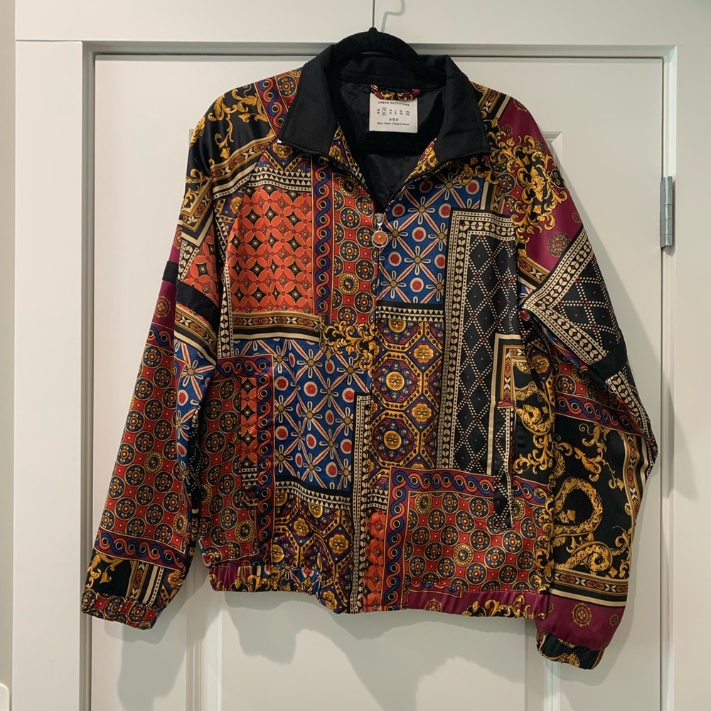 Urban Outfitters silky bomber jacket (men's small)